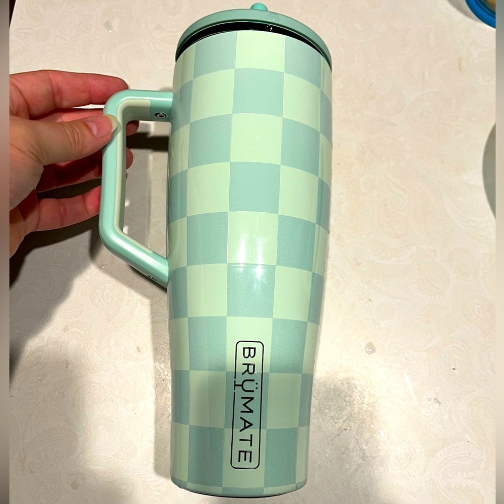 Limited edition Krista Horton 40oz Brumate Checkered Era